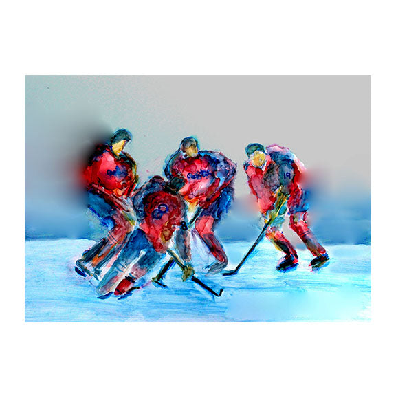 DC Capitol Hockey Art