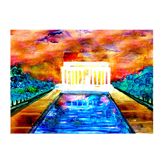 Lincoln memorial-3 Art