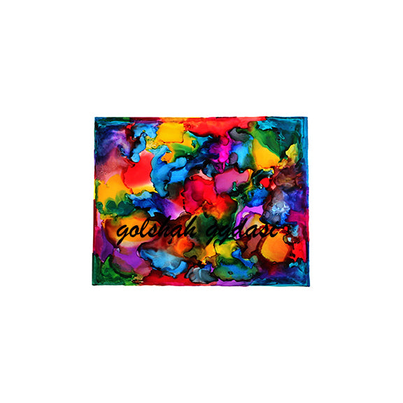 Colorado State Map Watercolor