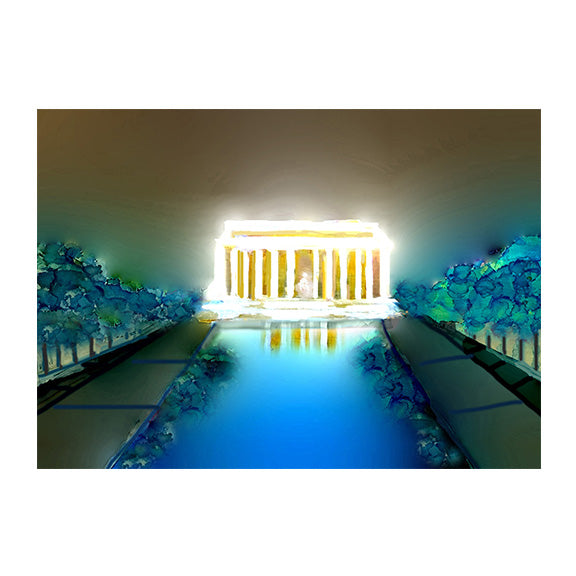 Lincoln memorial Art